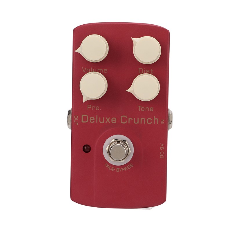 Electric Guitar Effect Pedal Deluxe Crunch Distortion Single Instrument Accessory