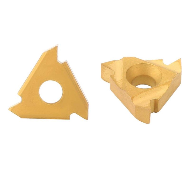 Reliable Carbide Inserts 16IR AG60 Carbide Insert Reversible CNC Lathe