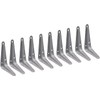 TERF® London Shelf Bracket Grey 100mm X 75mm (4 X