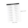 Healeved Sets Eyebrow Stencil Set Create Your Own Shape Easy