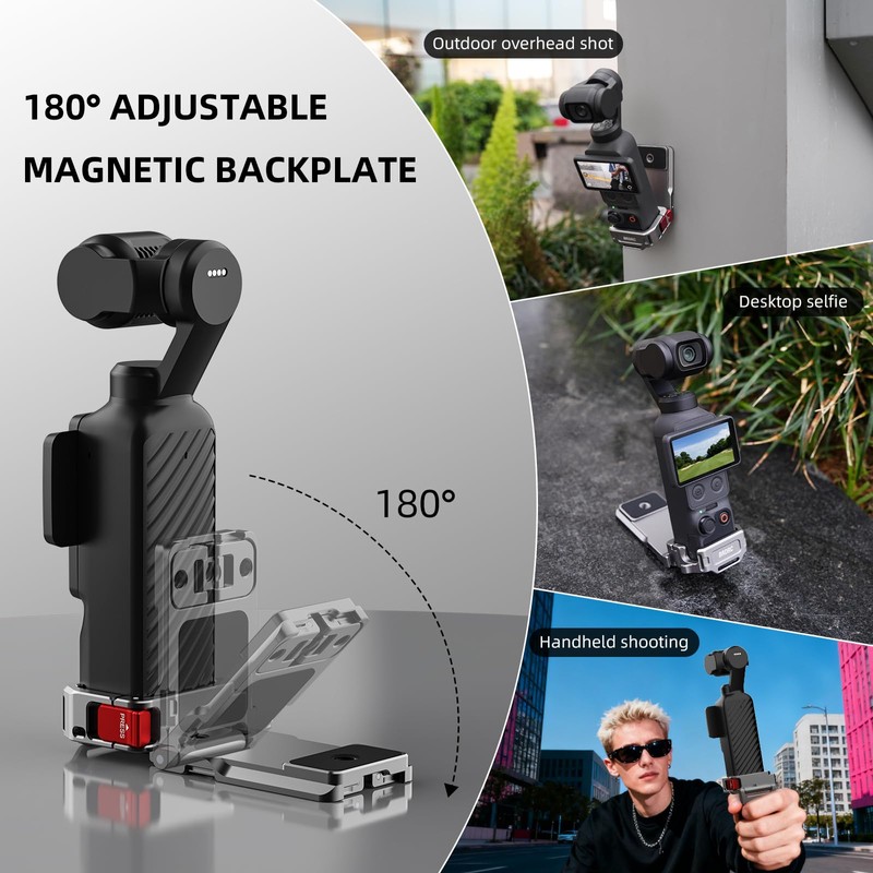 Flymile Pocket 4P 4 3 Magnetic Mount Stand for DJI