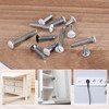 uxcell 100Pcs Wall Plate Screws, 9/16" Long 6-32 Thread Outlet