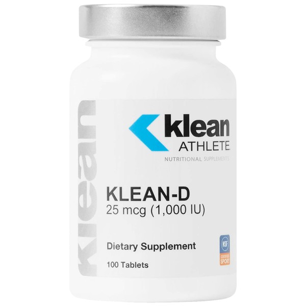 Klean ATHLETE Klean-D 25 mcg (1,000 IU) | Targeted Support