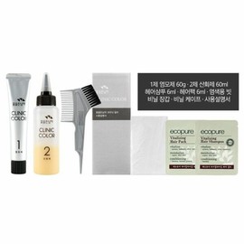 Man with Flowers Hair Dye Clinic Color Y10 Lemon Yellow (W61F16E) - Basic Product / 꽃을든남자 헤어염색약 크리닉 칼라 Y10 레몬옐로우 (W61F16E) - 기본상품