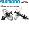 Bujes De Bicicleta Shimano Tx505, 32 H, Parte Trasera Y