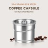 Reusable Coffee Pod 304 Stainless Steel Leakage Proof Coffee Capsule