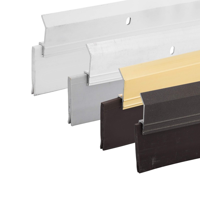 Heavy Duty Weight Aluminum with Long Vinyl Door Sweep (3