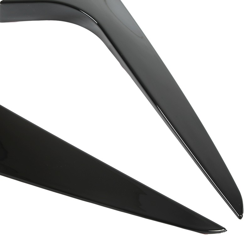 Pair Rear Window Splitter Spoiler Side Wing Cover for 3