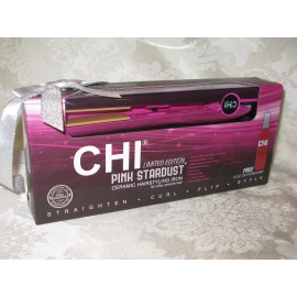 CHI Limited Edition Pink Stardust 1" Ceramic Hairstyling/St