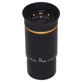 66-Degree Ultra Wide Angle Eyepiece for Telescope (9mm) Telescope Eyepiece Fully Green Coated 1.25 inches Telescope Accessories Set