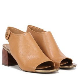 Vionic Women's Sonoma Valencia Ankle Bootie - Comfort Booties Camel Leather 9.5 Medium