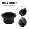 ZUDKSUY 2PCS 7.5cm / 3 inch Duct Connector Flange Plastic
