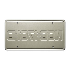 Star Trek: The Next Generation | NCC-1701-D | Metal Stamped License Plate