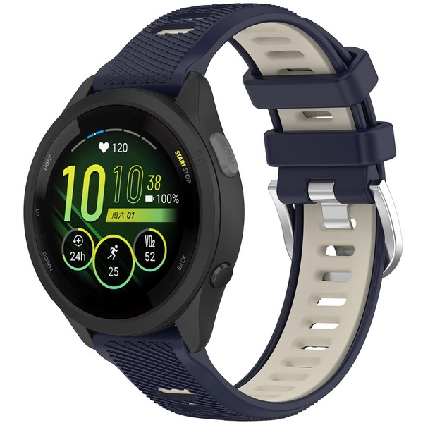 Band Compatible with Garmin Forerunner 245/645/55 Watch Bands, 20mm Sport