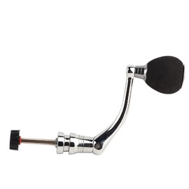 Handle Nonslip 2 Models Reel Replacement Handle Metal Fishing Reel Replacement Parts(SilverLarge for 4000 5000 6000)