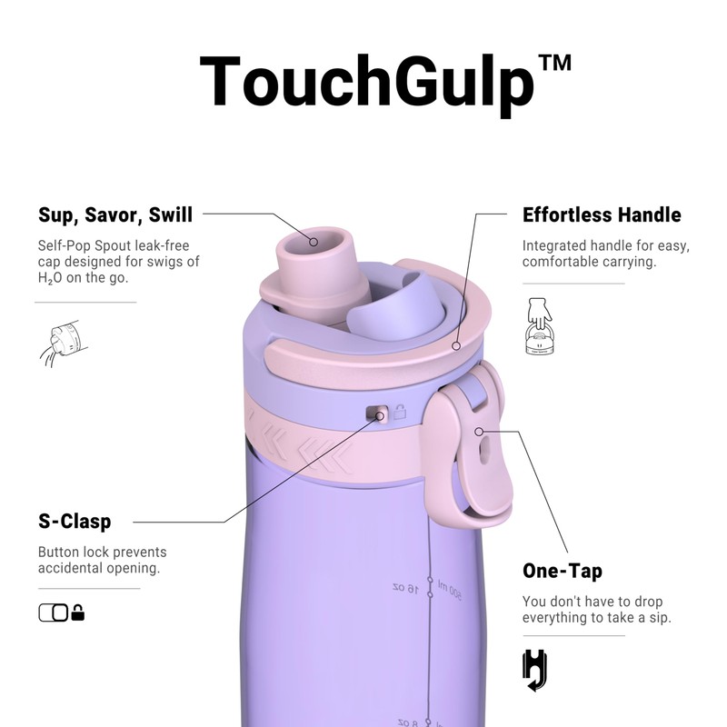 Super Sparrow Tritan Water Bottle, 750 ml, BPA-Free, Ideal Sports
