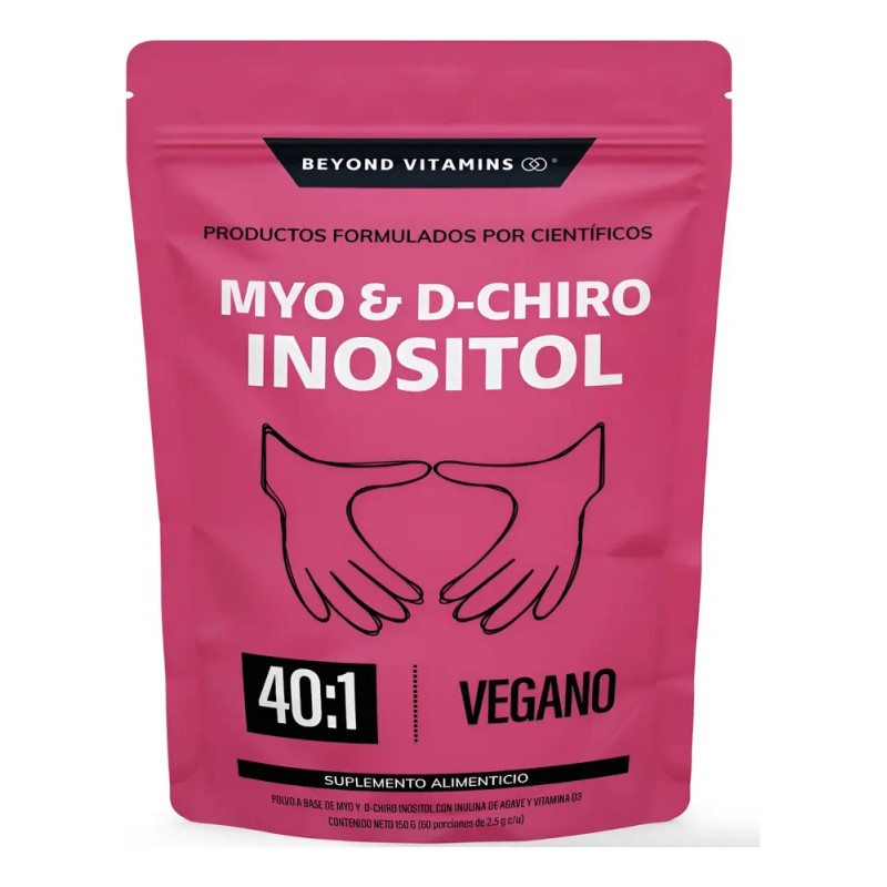 Myo Y D-chiro Inositol Puro - 100% Vegano - En