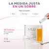 Milu Colágeno Hidrolizado Vitamina Sobres Individuales 11g 1caja Suplemento Alimenticio