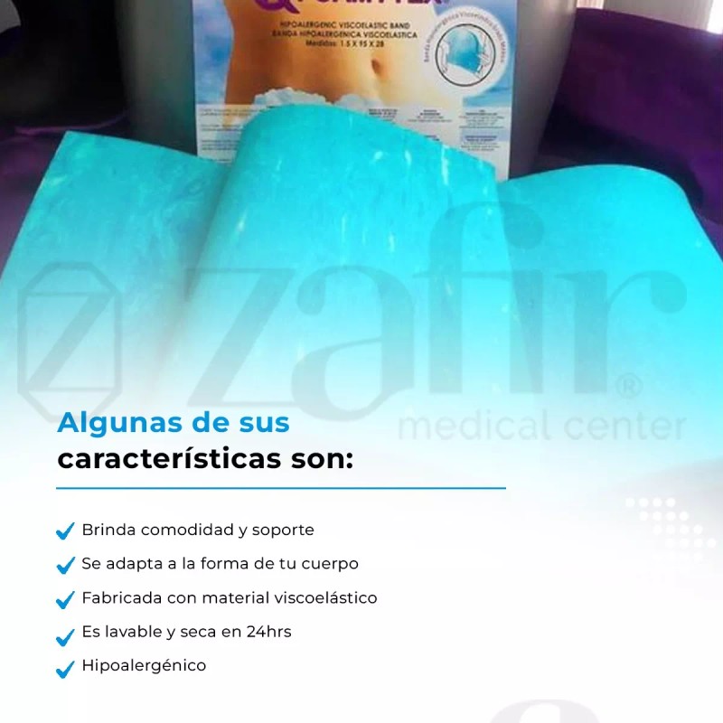 Foamytex Banda Hipoalergénica Viscoelástica
