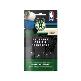 Roadtrip Essential Milwaukee Bucks Reusable Car Air Freshener Set