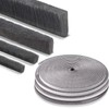 ZOMPAGO Brush Weather Stripping Door Seal -0.4 inx0.4inx33FT,Effective Weather Stripping