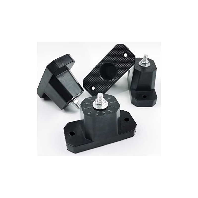 JIANZHENKEJI Rubber Anti Vibration Pads Air Conditioner Vibration Isolator for