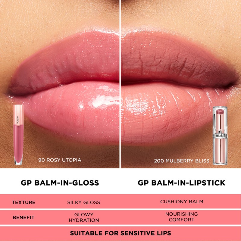 L'Oreal Paris Glow Paradise Hydrating Tinted Lip Balm-in-Gloss with Pomegranate
