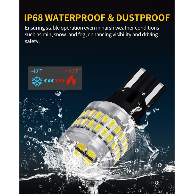lupuauto 912 921 LED Bulbs for Backup Reverse Light Bulbs