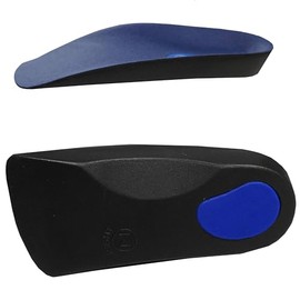 3/4 Orthotic Insole Support Helps Weak and Fallen Arches Also Plantar Fasciitis (XL / 11-13)