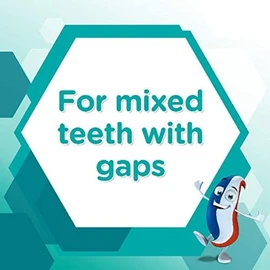 Aquafresh Big Teeth Toothpaste, for Kids Teeth, 6-8 Years, 50ml - Pack of 6