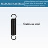QUARKZMAN 90 mm Free Length Double Hook Tension Spring x
