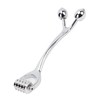 Face Roller Massager Zinc Alloy Deep Tissue Massage Multifunction Comfortable