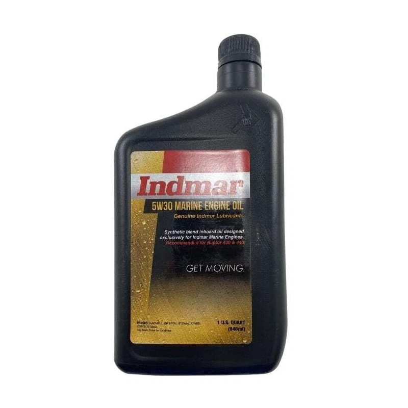 Undisclosed Indmar 5W30 Synthetic Blend Marine Oil Quart #872003-1