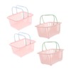 VILLFUL 4pcs Storage Baskets with Open Design Desktop Organizers for