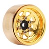 INJORA 1.0 Beadlock Wheel with Brass Ring Negative Offset -3.78