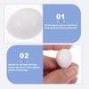 BESPORTBLE 10pcs Fake Eggs Budgie Eggs Replacement Cockatiel Eggs Mini