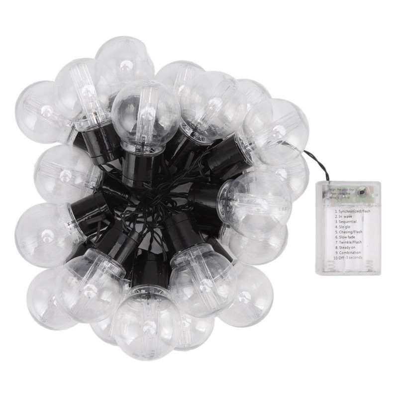 LED String Lights 20LEDs Waterproof Outdoor String Lights for Garden