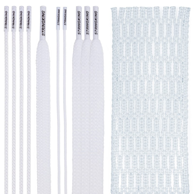 StringKing Type 5X Semi-Hard Lacrosse Mesh Kit with Mesh and