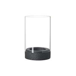 Villeroy & Boch Manufacture Rock Home Lantern Size M, 12 x 12 x 19.5 cm, Black