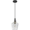 Vaziden Modern Hammered Glass Pendant Lighting for Kitchen Island 1