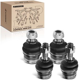 A-Premium Set of 4, Front Upper & Lower Ball Joint Kit, Compatible with Ford F-150 1980-1996, F-250 1980-1996, F-350 1980-1981, Bronco 1980-1996, Dodge Ram 2500 1994-1999, 4WD