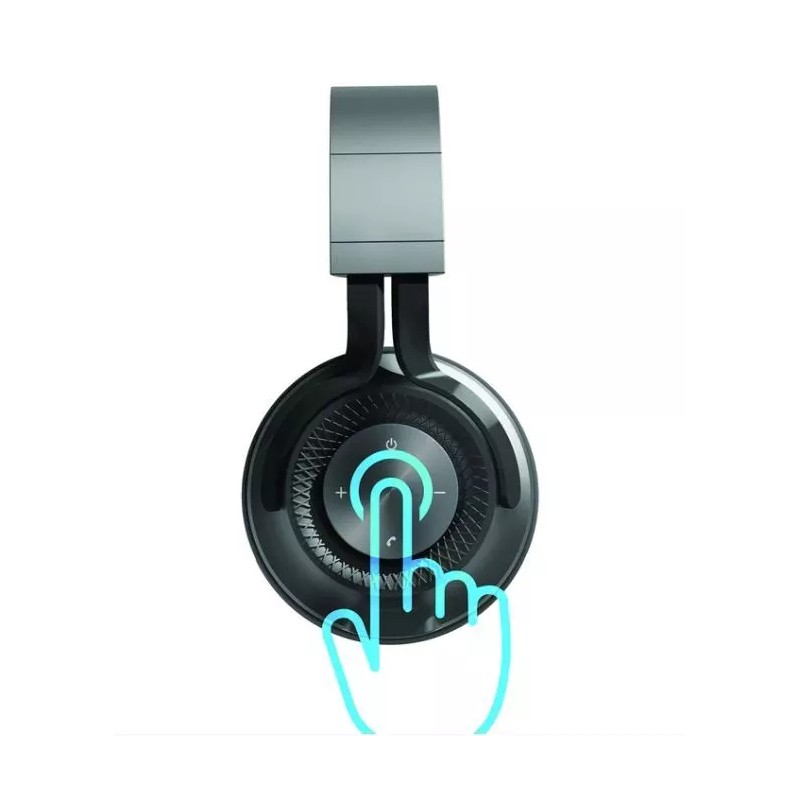 Brookstone Nova Touch Wireless Headphones 10 Hours Talk Playtime Bluetooth