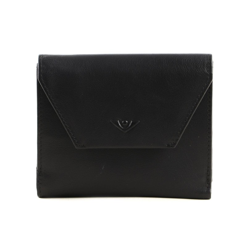 Voi Soft Jill Leather Wallet 12 cm, black, Style
