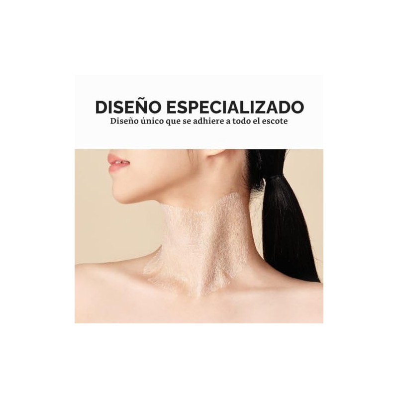 MEDITHERAPY Máscara De Cuello De Hoja De Malla Arrugada 7Ea,