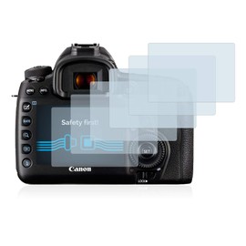 Savvies 6 Pack Screen Protector compatible with Canon EOS 5D Mark IV Protection Film Clear