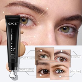 Eye Corrector SPF 41, Anti-Aging Tinted Eye Cream, Under Eye Color Corrector for Dark Circles, Moisturise, Reduce Fine Lines, Tinted Eye Cream, Hydrating Eye Serum