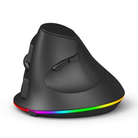 Wireless Dual-mode Mouse  2.4G/BT5.1  Computer Mouse  Gaming Mouse  Ergonomic  Silent  Windows Android Linux iOS  Reduce Hand Fatigue  Multi-platform Compatibility