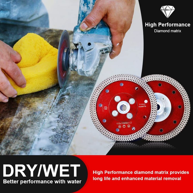 Casaverde 115mm Super Thin Tile Cutting Disc Diamond Saw Blades