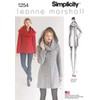 Simplicity Sewing Pattern 1254: Misses' Leanne Marshall Easy Lined Coat
