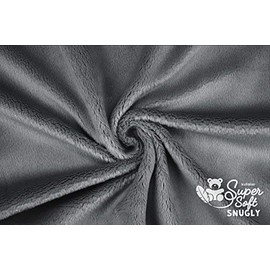 kullaloo SuperSoft SNUGLY - Super fluffy plush/cuddle fabric, 100% polyester, 5mm pile
